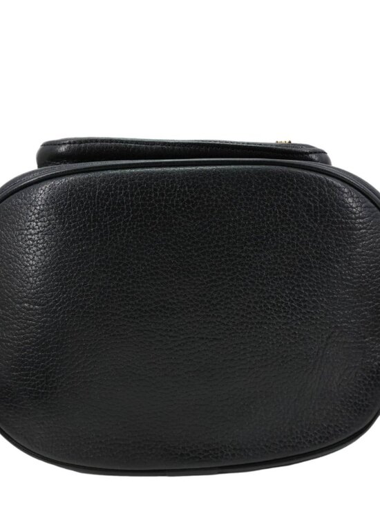 MCM  Logo Vintage Leather Drawstring Backpack Black main image 8